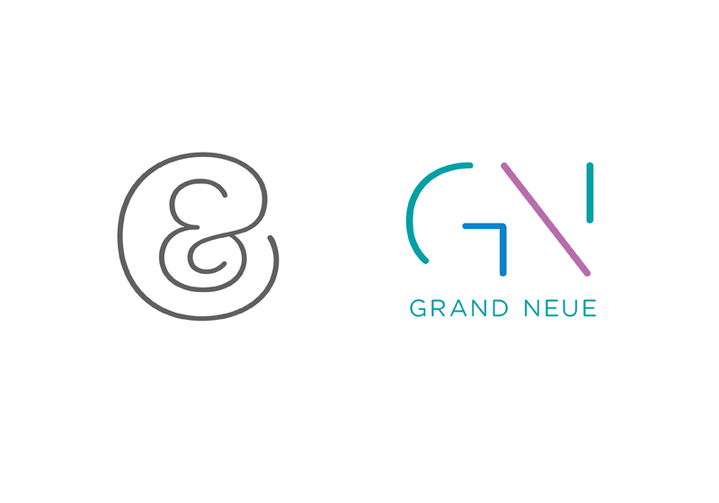 Kith & Kin Monogram, Grand Neue Logotype