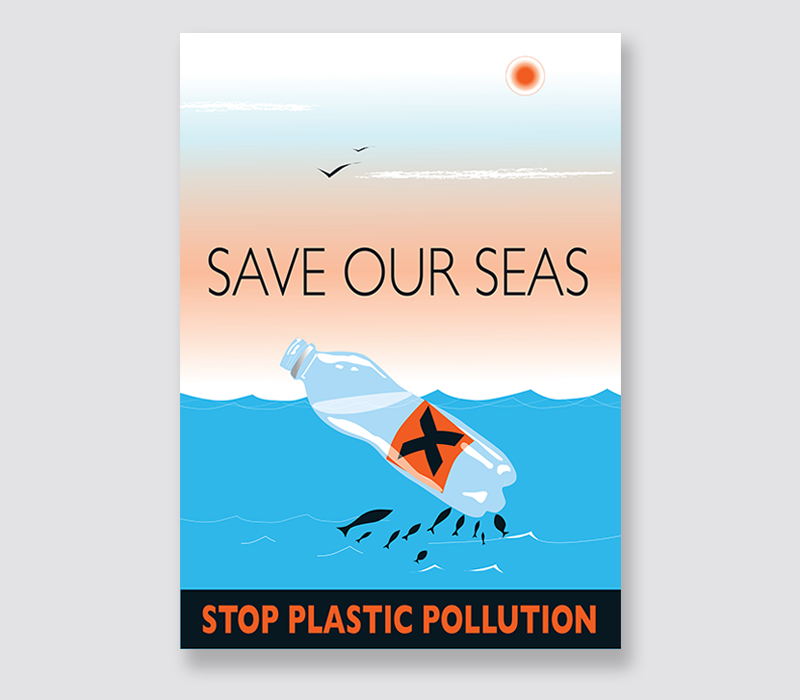 Save The Oceans - Stop Plastic Pollution